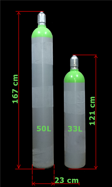 HP storage tank 300 bar 33 l